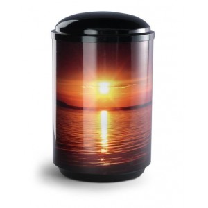 Steel Urn (Peaceful Sunset) 